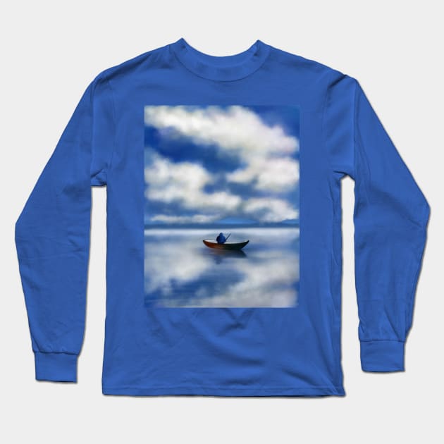 Loneliness Long Sleeve T-Shirt by Almanzart